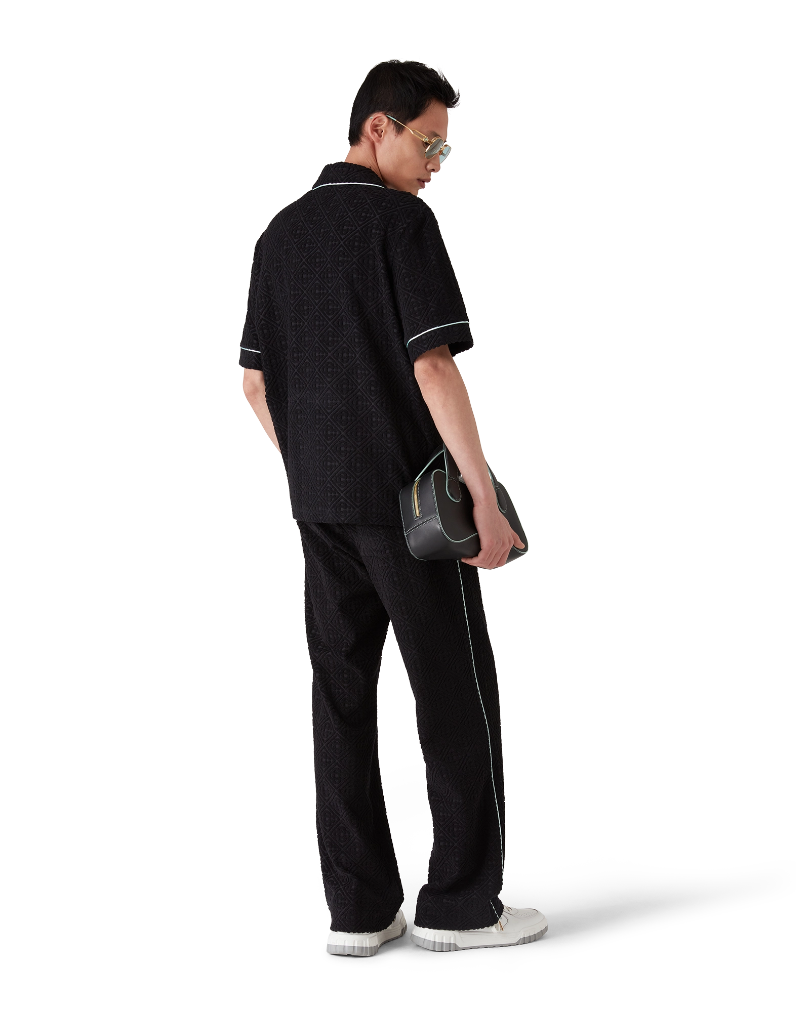 Monogram Jacquard Towelling Trousers