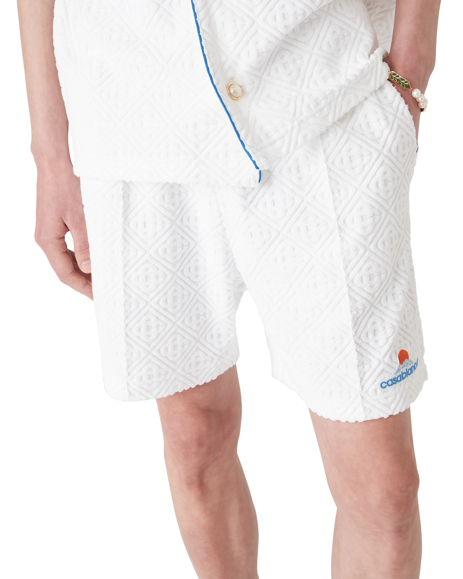 Monogram Jacquard Towelling Shorts