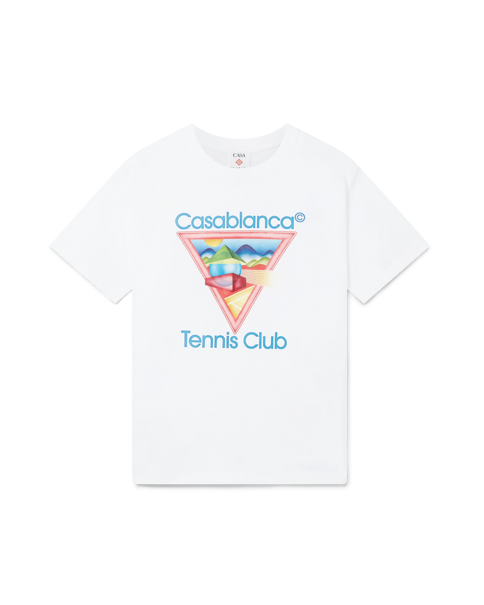 Tennis Club Icon Short Sleeve T-Shirt – Casablanca Tennis Club Icon Short Sleeve T-Shirt – Casablanca