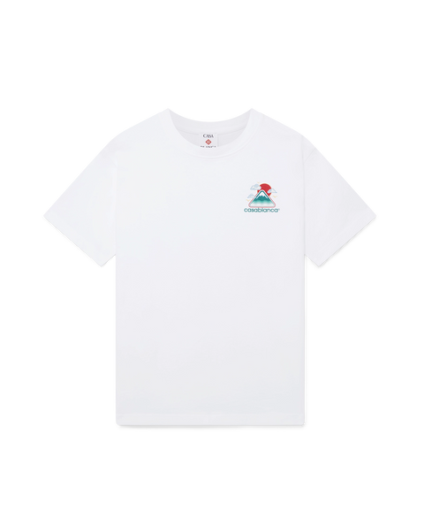 Montagne Ondulee Short Sleeve T-Shirt – Casablanca Montagne Ondulee Short Sleeve T-Shirt – Casablanca