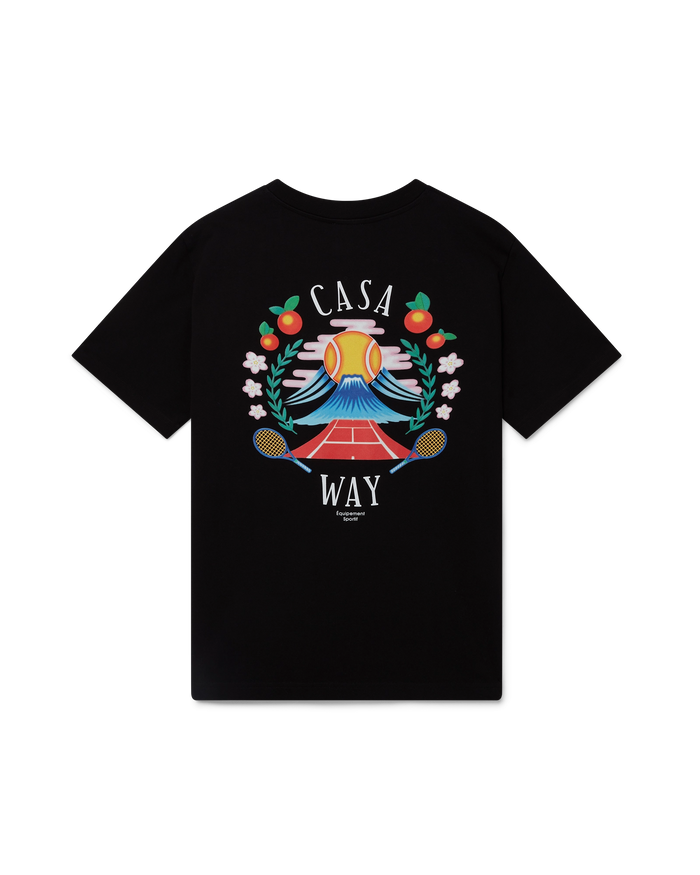 Casa Way Mountain T-Shirt | Casablanca Paris Casa Way Mountain T-Shirt | Casablanca Paris