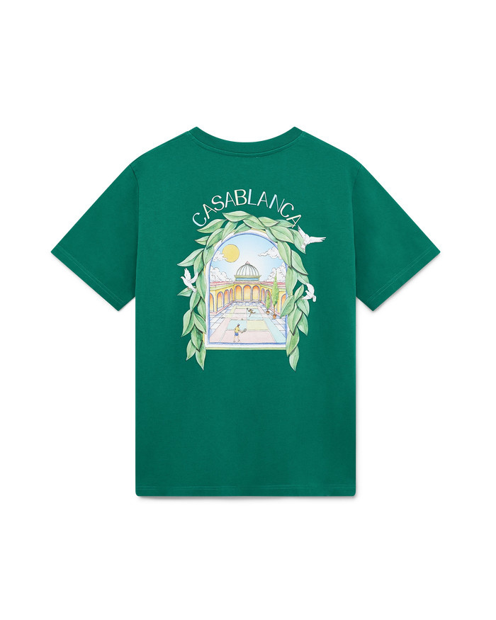 L'Arche De Tennis T-Shirt | Casablanca Paris L'Arche De Tennis T-Shirt | Casablanca Paris