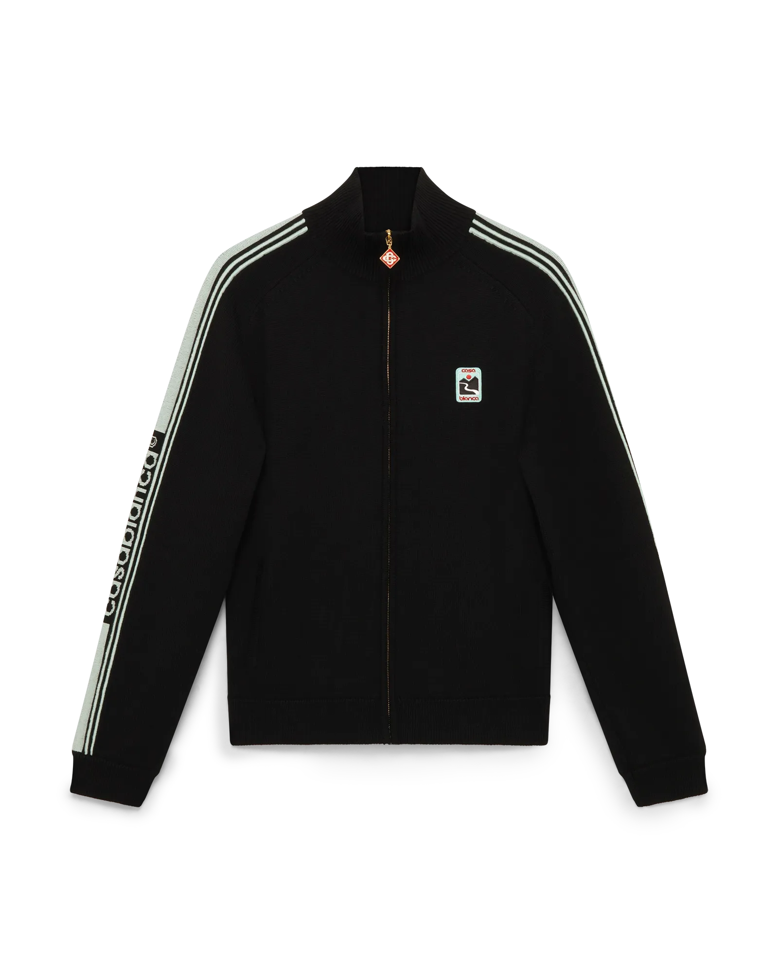 Merino Knit Track Jacket