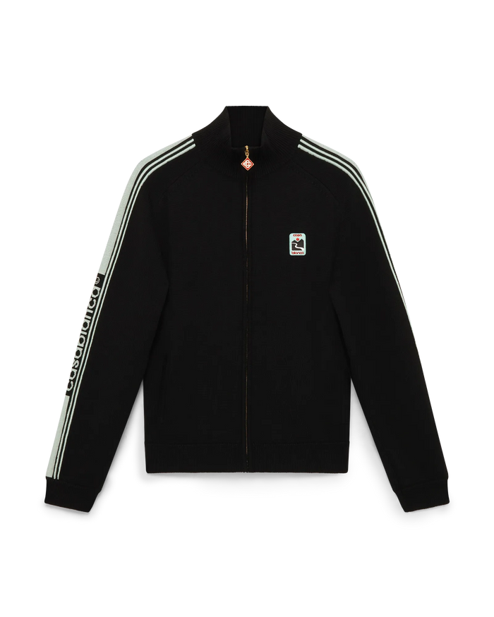 Merino Knit Track Jacket