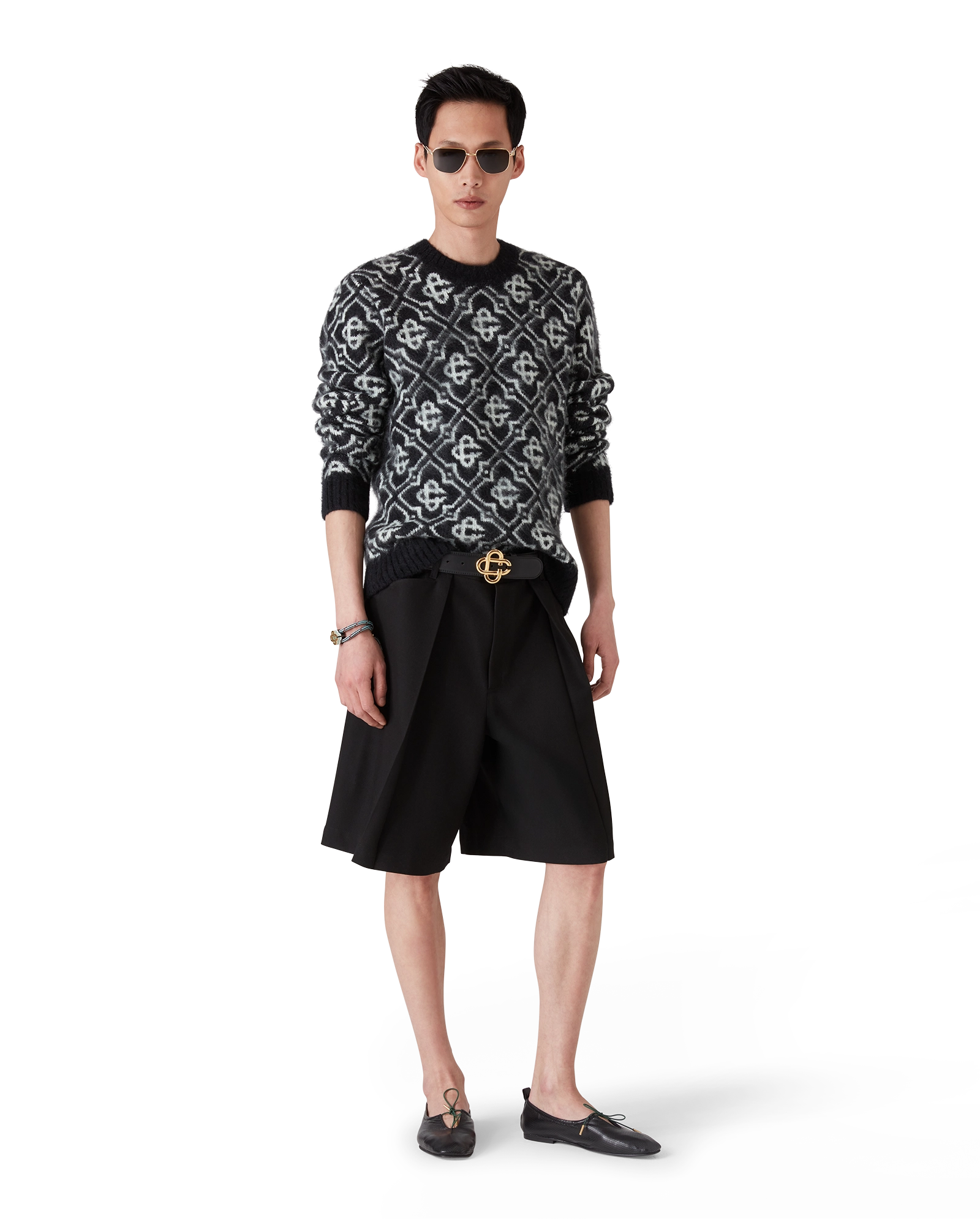 Mohair Monogram Jumper