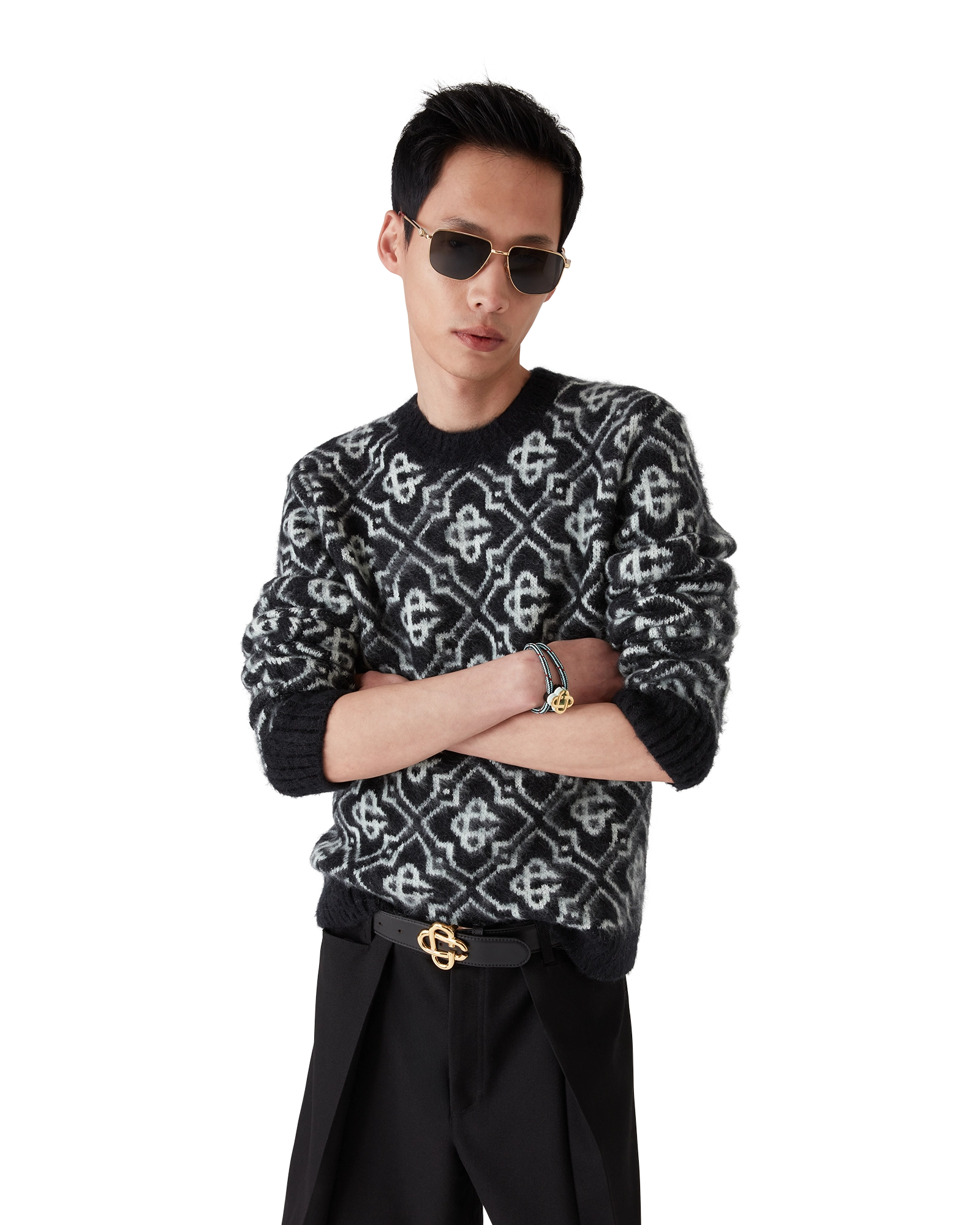 Mohair Monogram Jumper