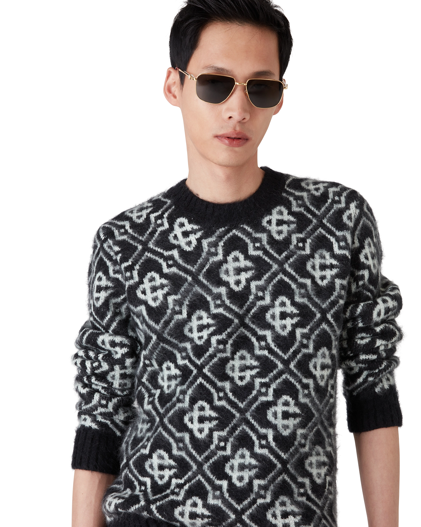 Mohair Monogram Jumper