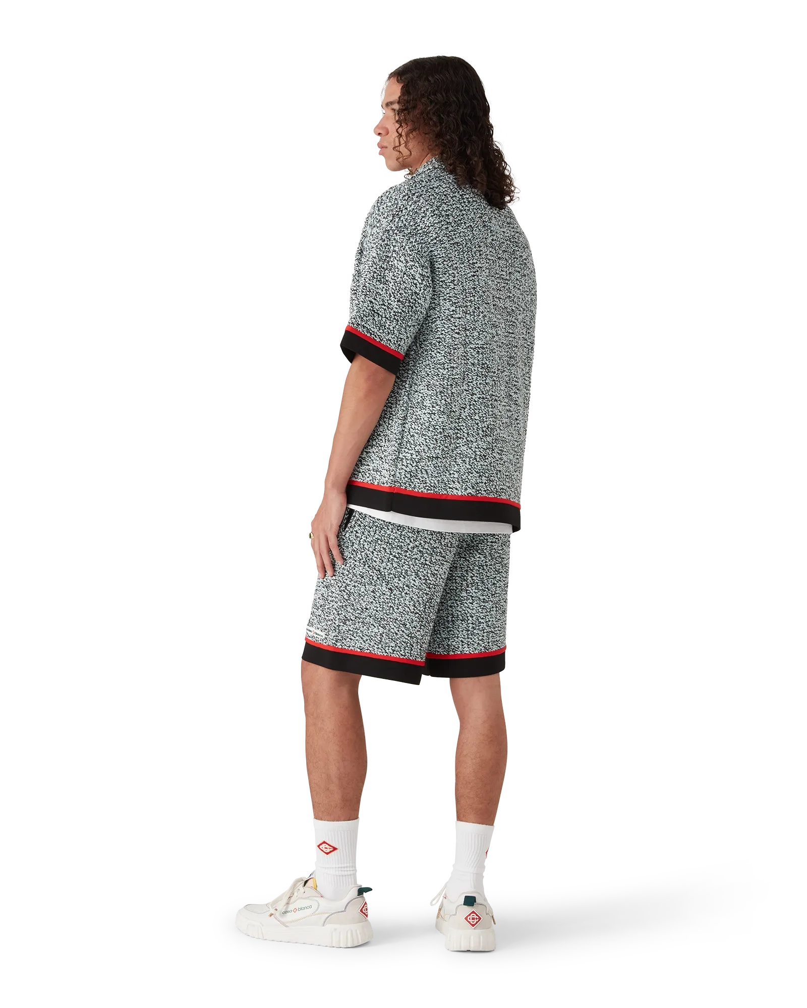 Cotton Mouliné Shorts