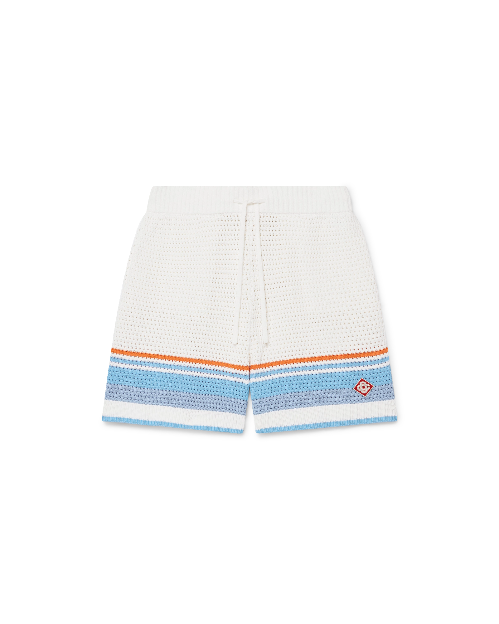 Cotton Tennis Crochet Shorts