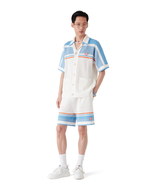 Cotton Tennis Crochet Shorts