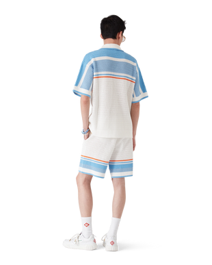 Cotton Tennis Crochet Shorts