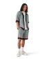 Cotton Mouliné Short Sleeve Shirt