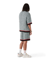 Cotton Mouliné Short Sleeve Shirt