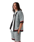 Cotton Mouliné Short Sleeve Shirt