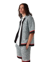 Cotton Mouliné Short Sleeve Shirt