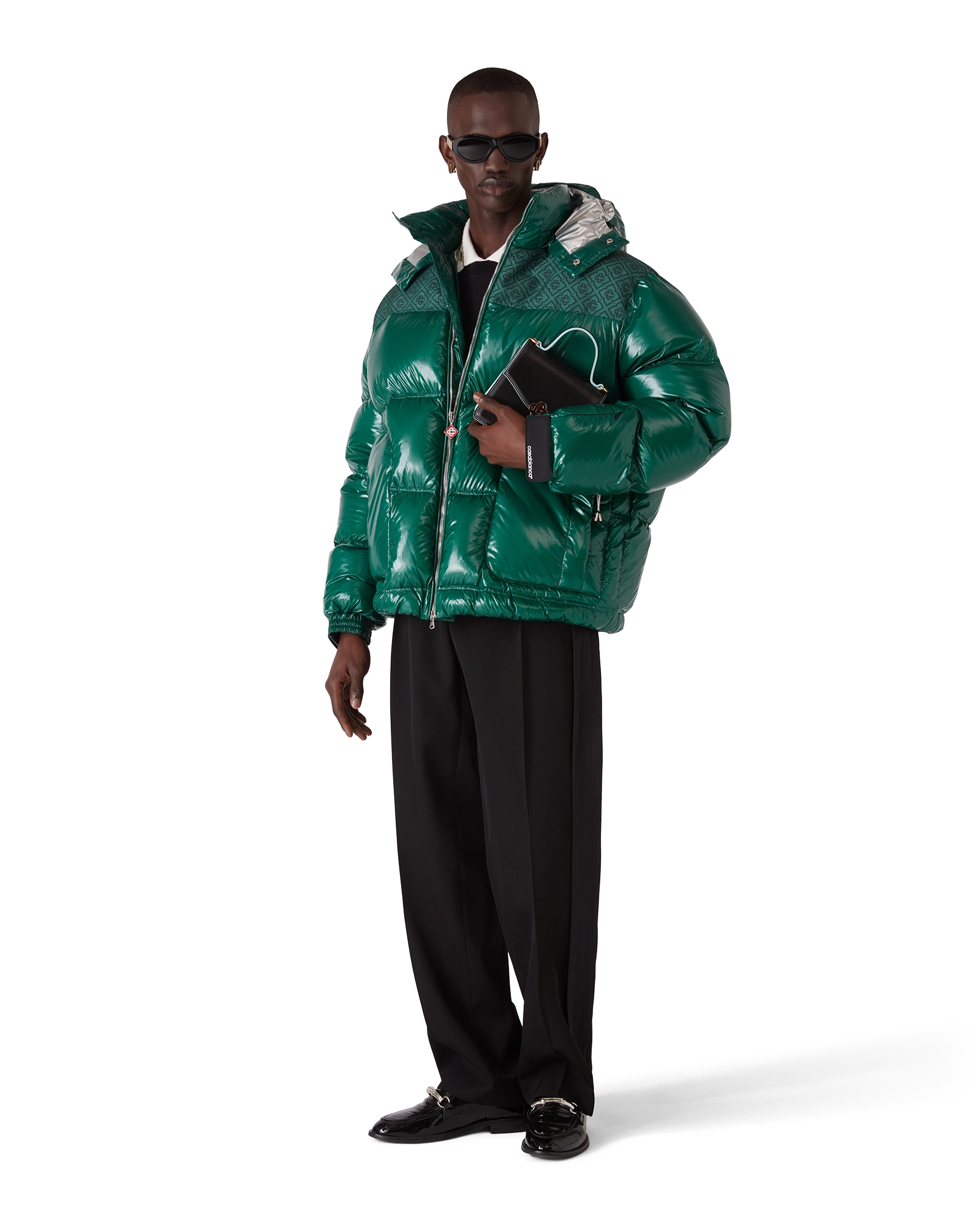 Nylon Puffer Down Jacket