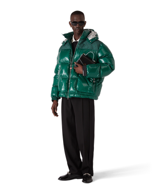 Nylon Puffer Down Jacket