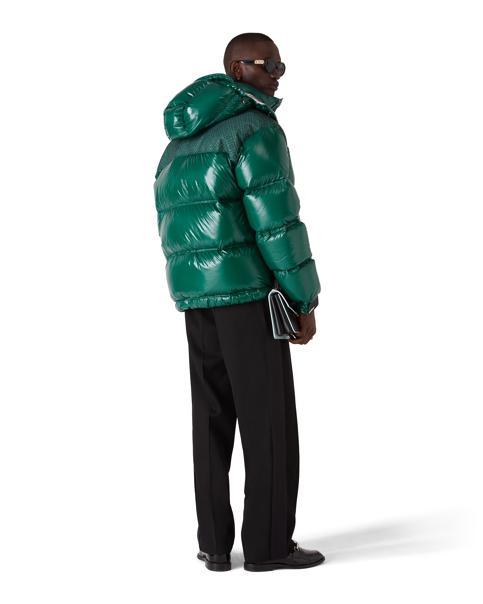 Nylon Puffer Down Jacket