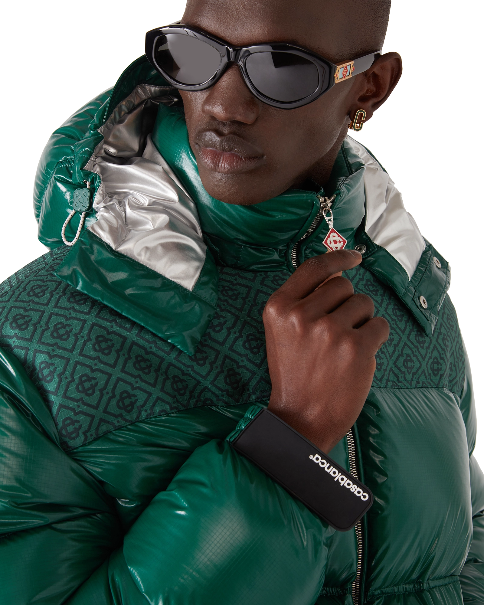 Nylon Puffer Down Jacket