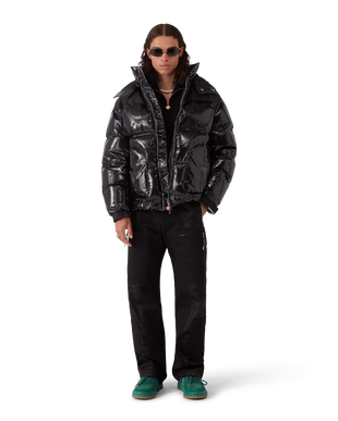 Nylon Puffer Down Jacket