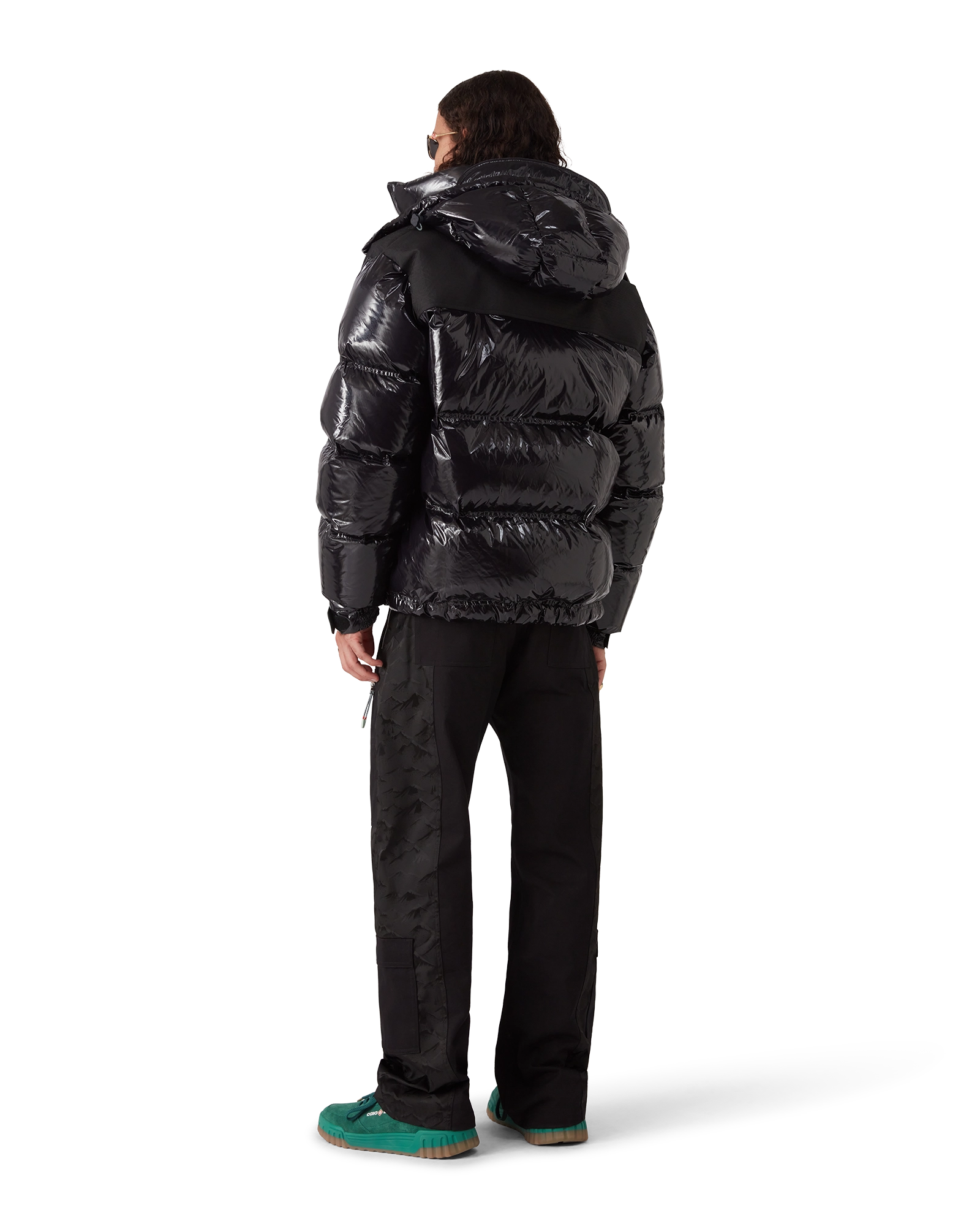 Nylon Puffer Down Jacket