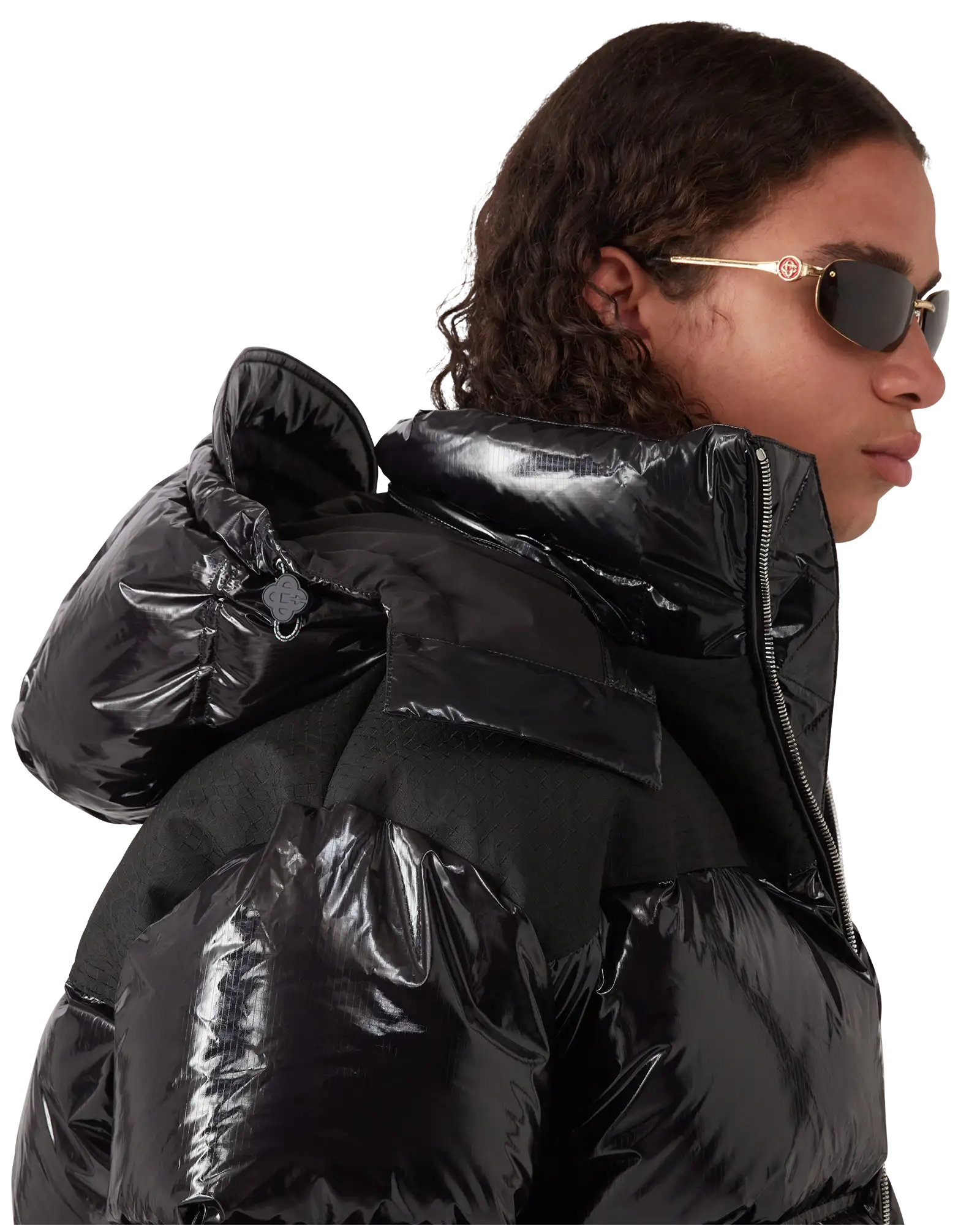 Nylon Puffer Down Jacket