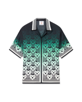 Gradient Monogram Short Sleeve Silk Shirt – Casablanca Gradient Monogram Short Sleeve Silk Shirt – Casablanca
