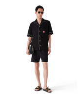 Monogram Jacquard Short Sleeve Towelling Shirt – Casablanca Monogram Jacquard Short Sleeve Towelling Shirt – Casablanca