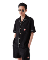 Monogram Jacquard Short Sleeve Towelling Shirt – Casablanca Monogram Jacquard Short Sleeve Towelling Shirt – Casablanca