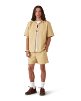 Cotton Monogram Jacquard Short Sleeve Shirt