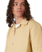 Cotton Monogram Jacquard Short Sleeve Shirt