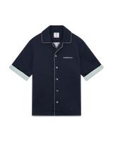 Monogram Jacquard Knit Short Sleeve Shirt
