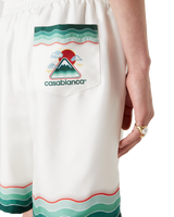 Montagne Ondulee Silk Shorts