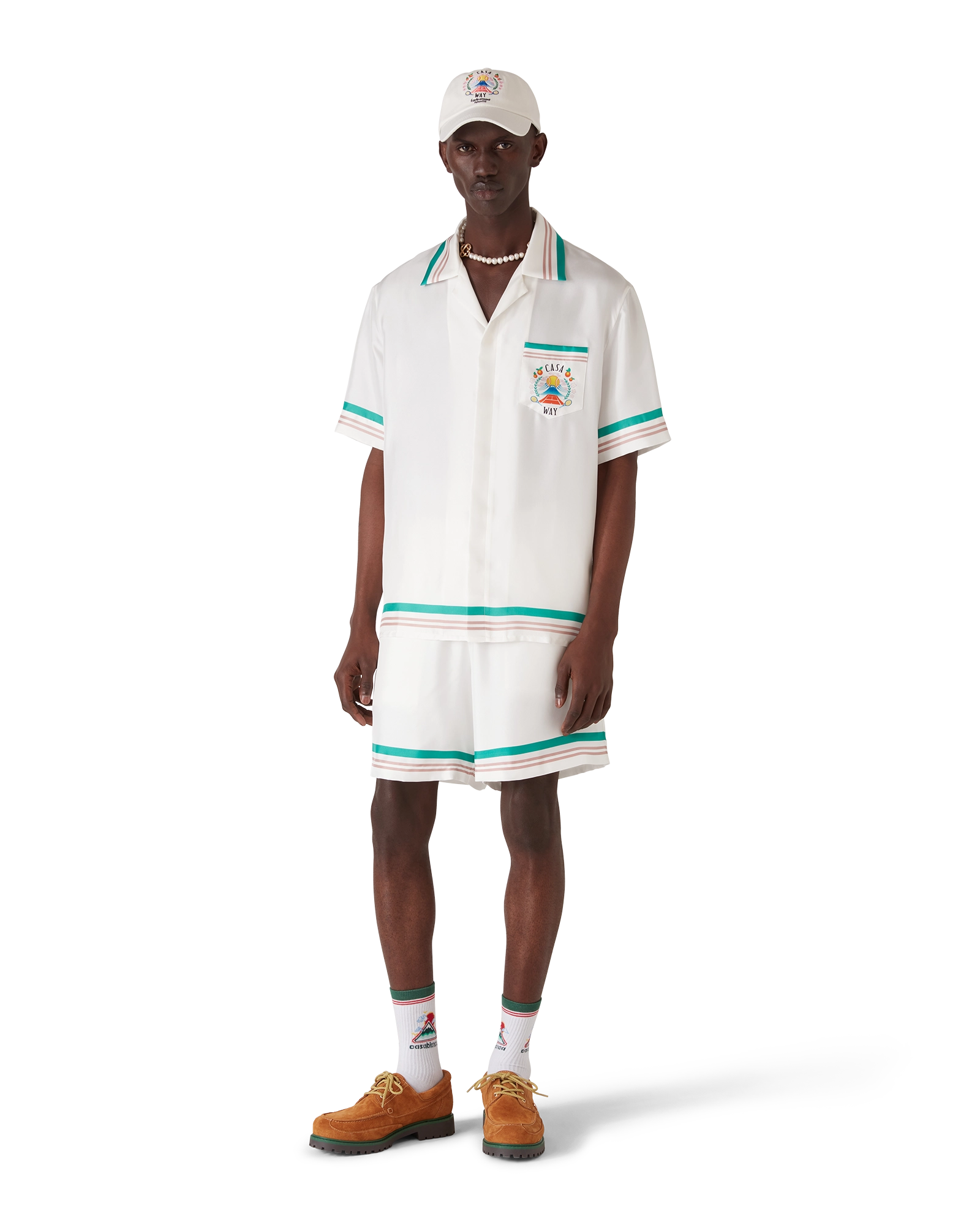 Casa Way Silk Shorts