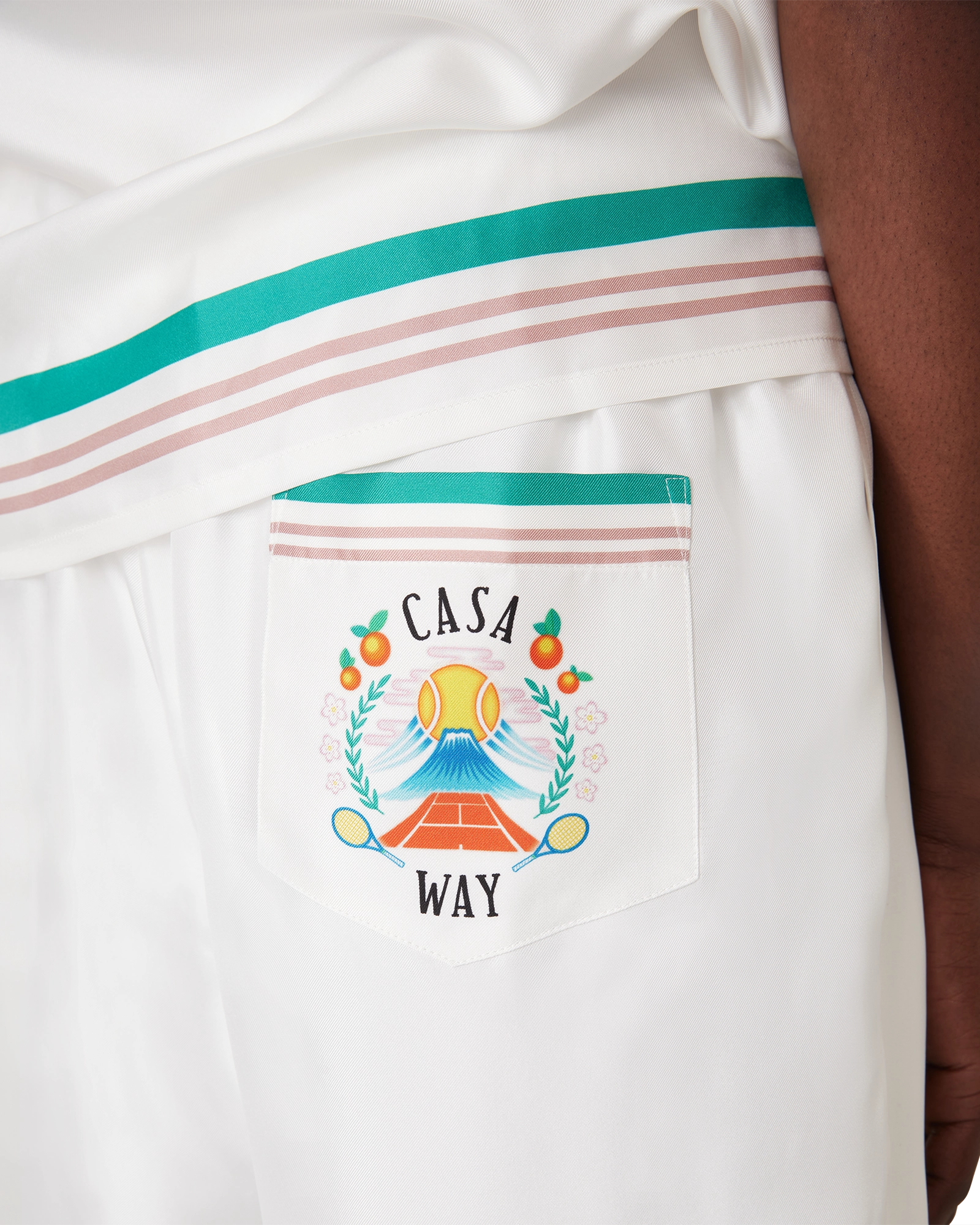 Casa Way Silk Shorts