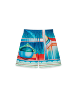 Galaxy Court Silk Shorts
