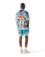 Galaxy Court Silk Shorts