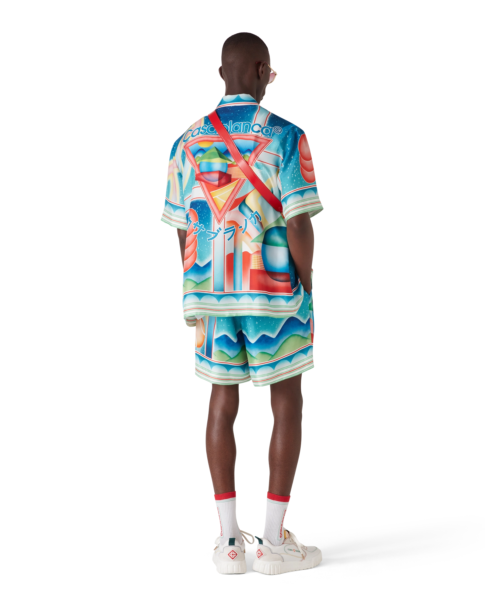 Galaxy Court Silk Shorts