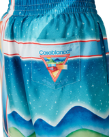 Galaxy Court Silk Shorts