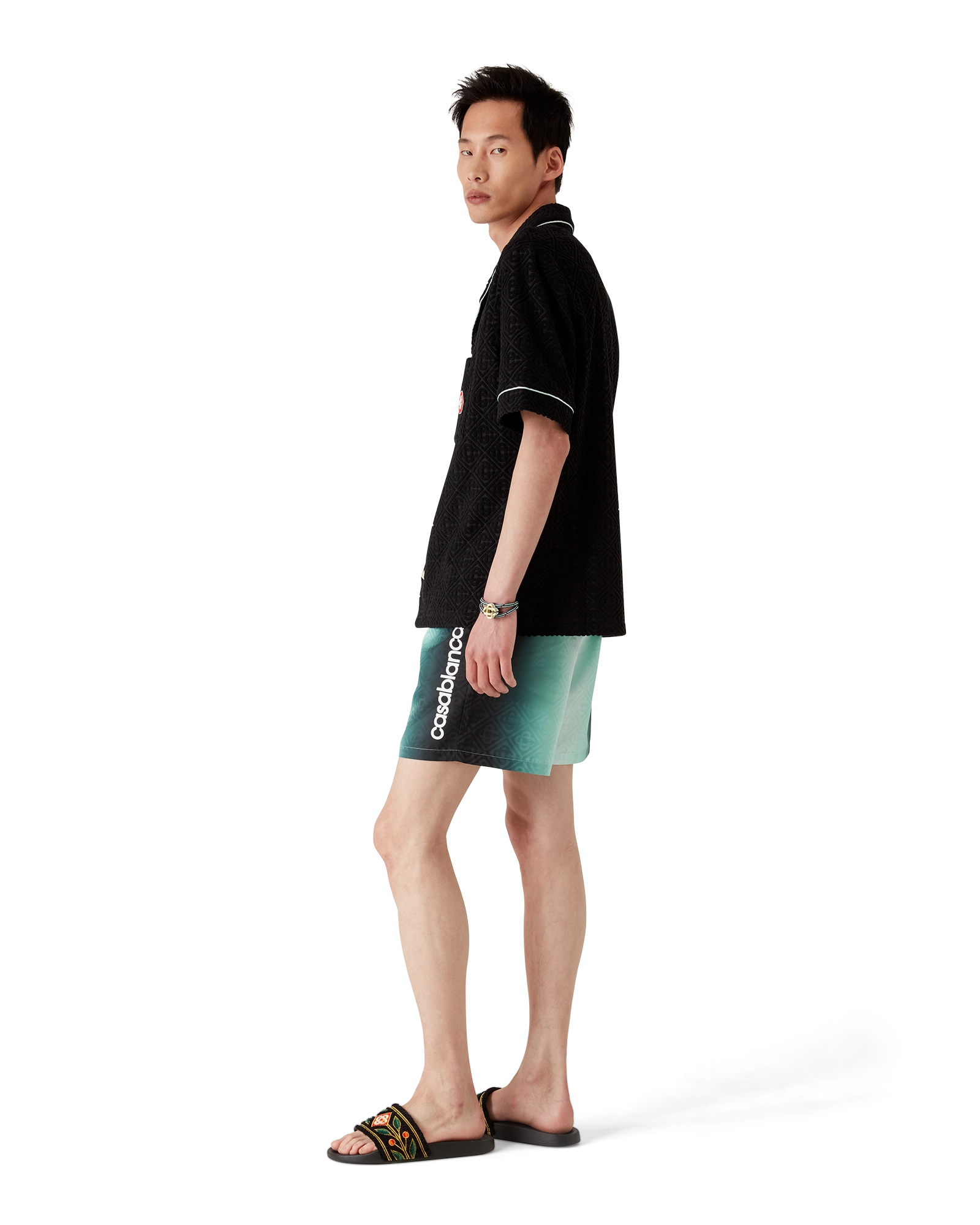 Gradient Monogram Jacquard Swim Shorts