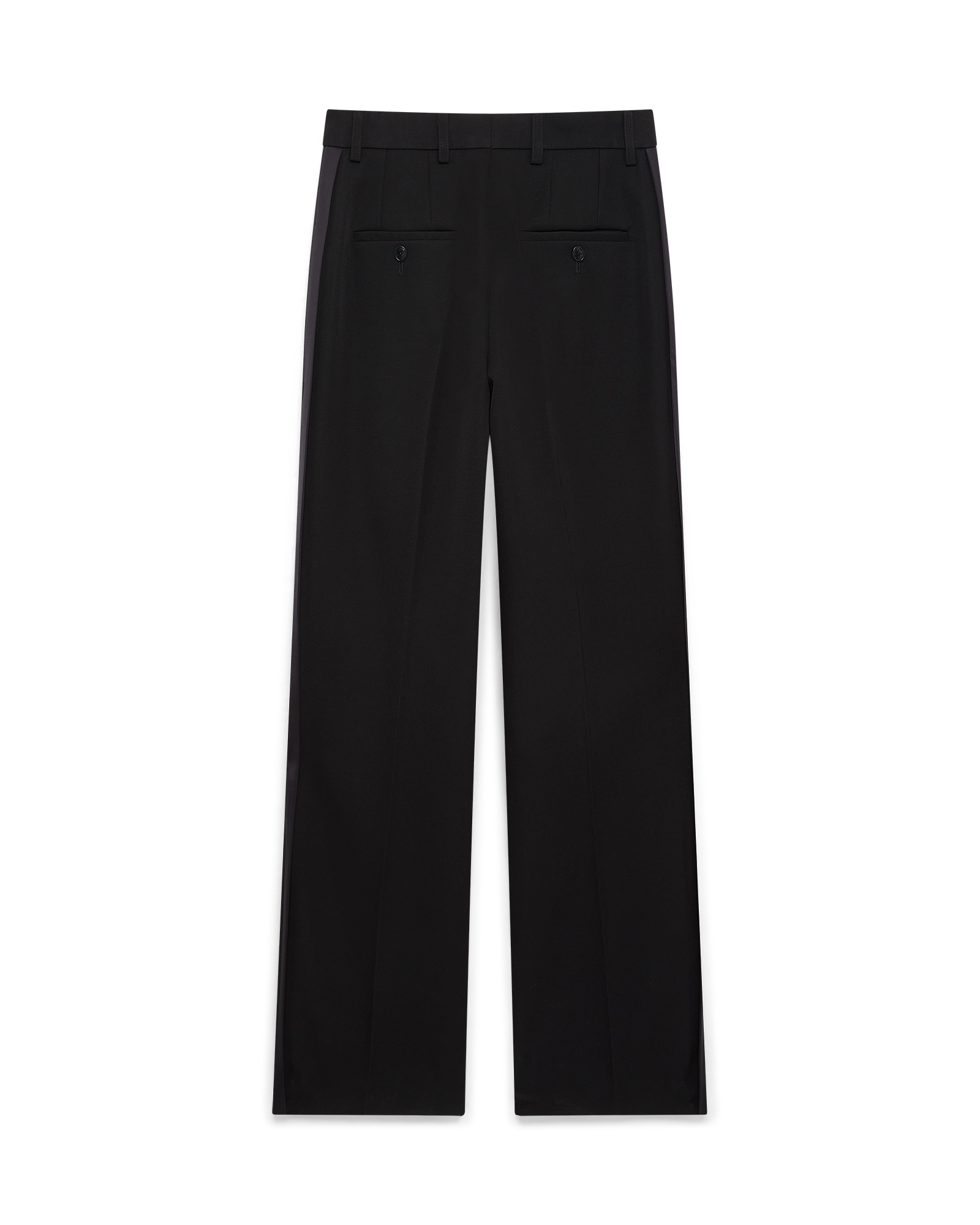Wool Pleated Trousers