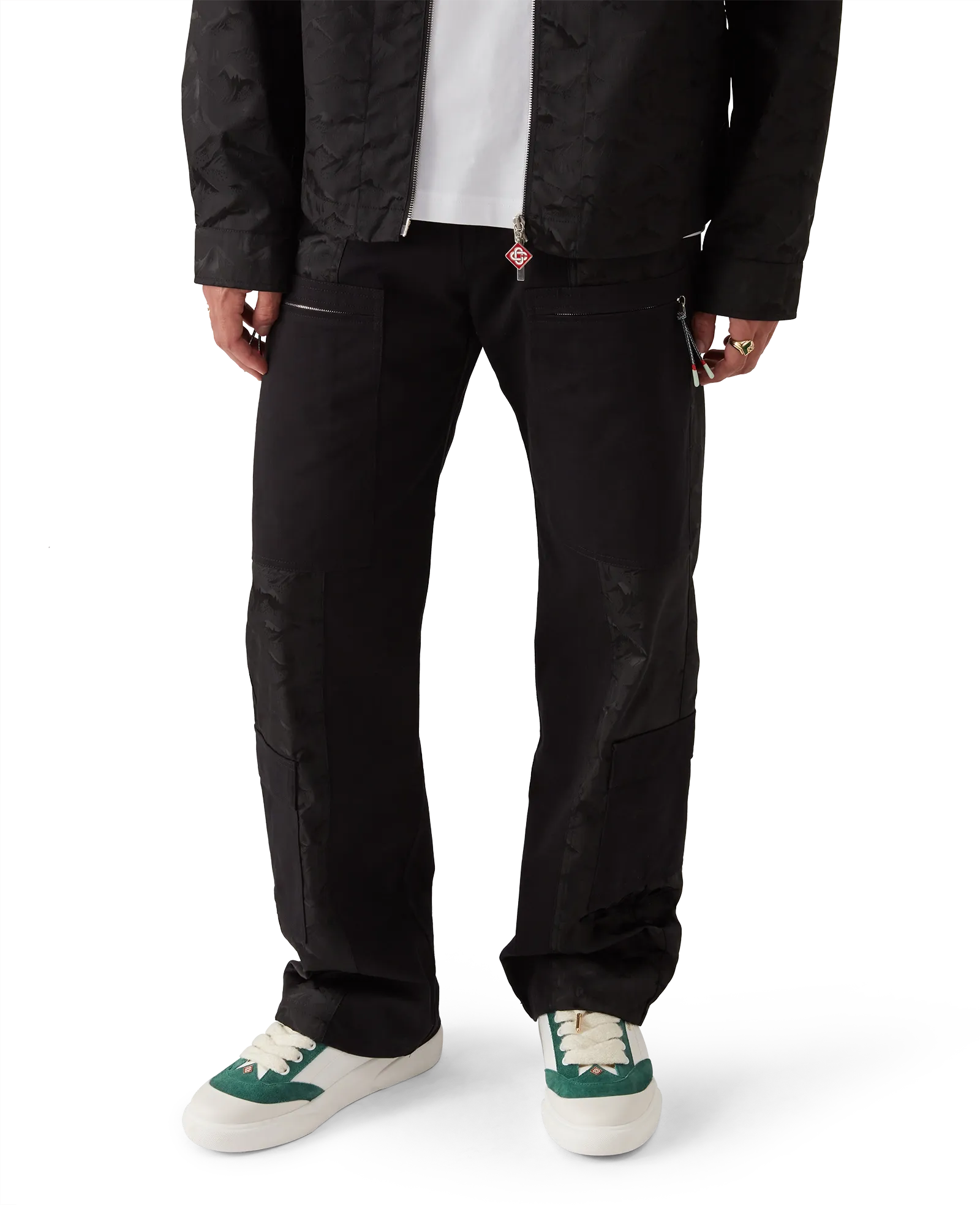Nylon Mountain Camo Cargo Trousers
