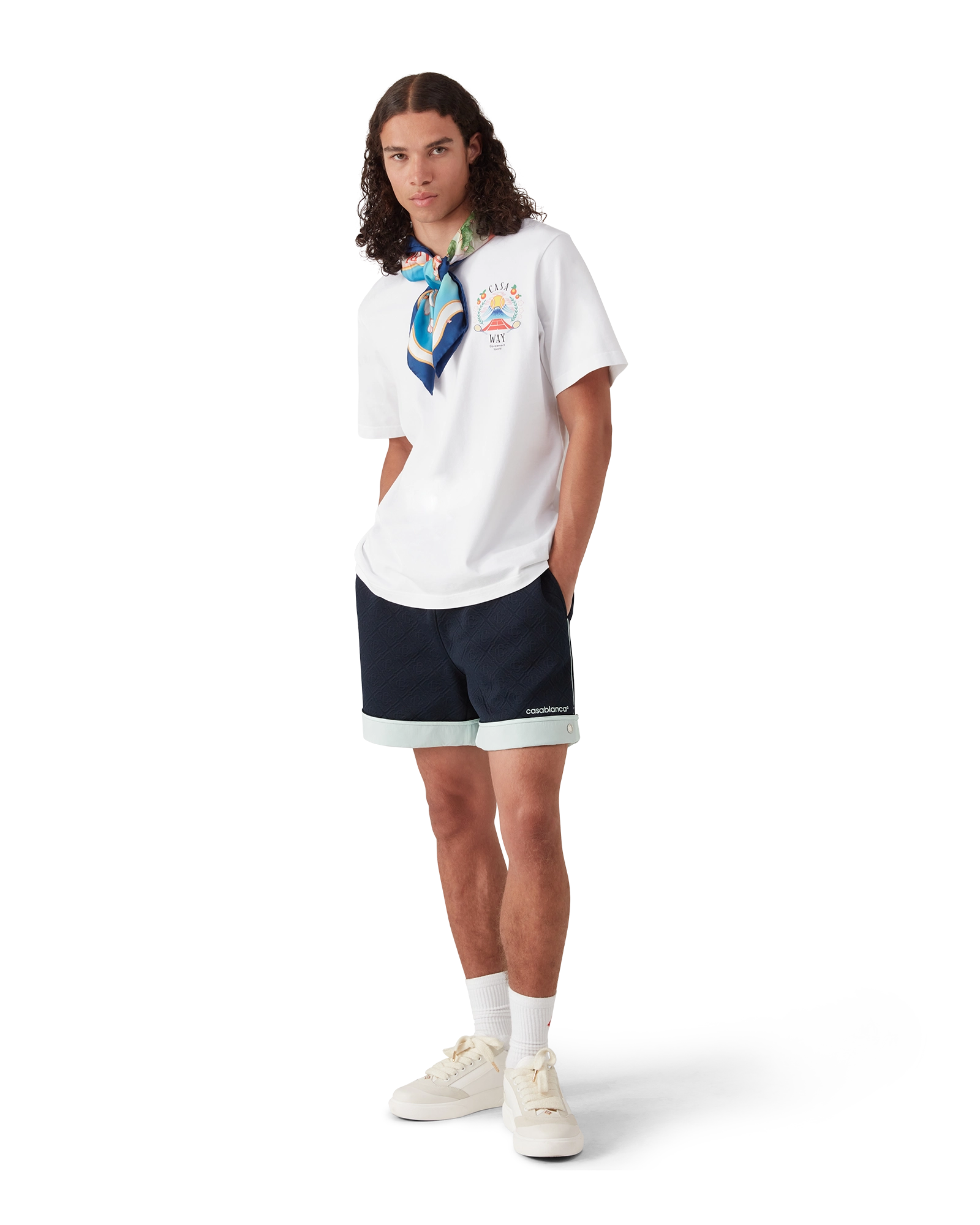 Monogram Jacquard Knit Shorts