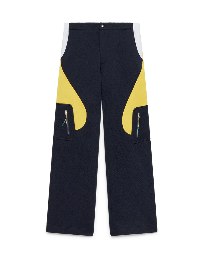 Monogram Jacquard Knit Trousers