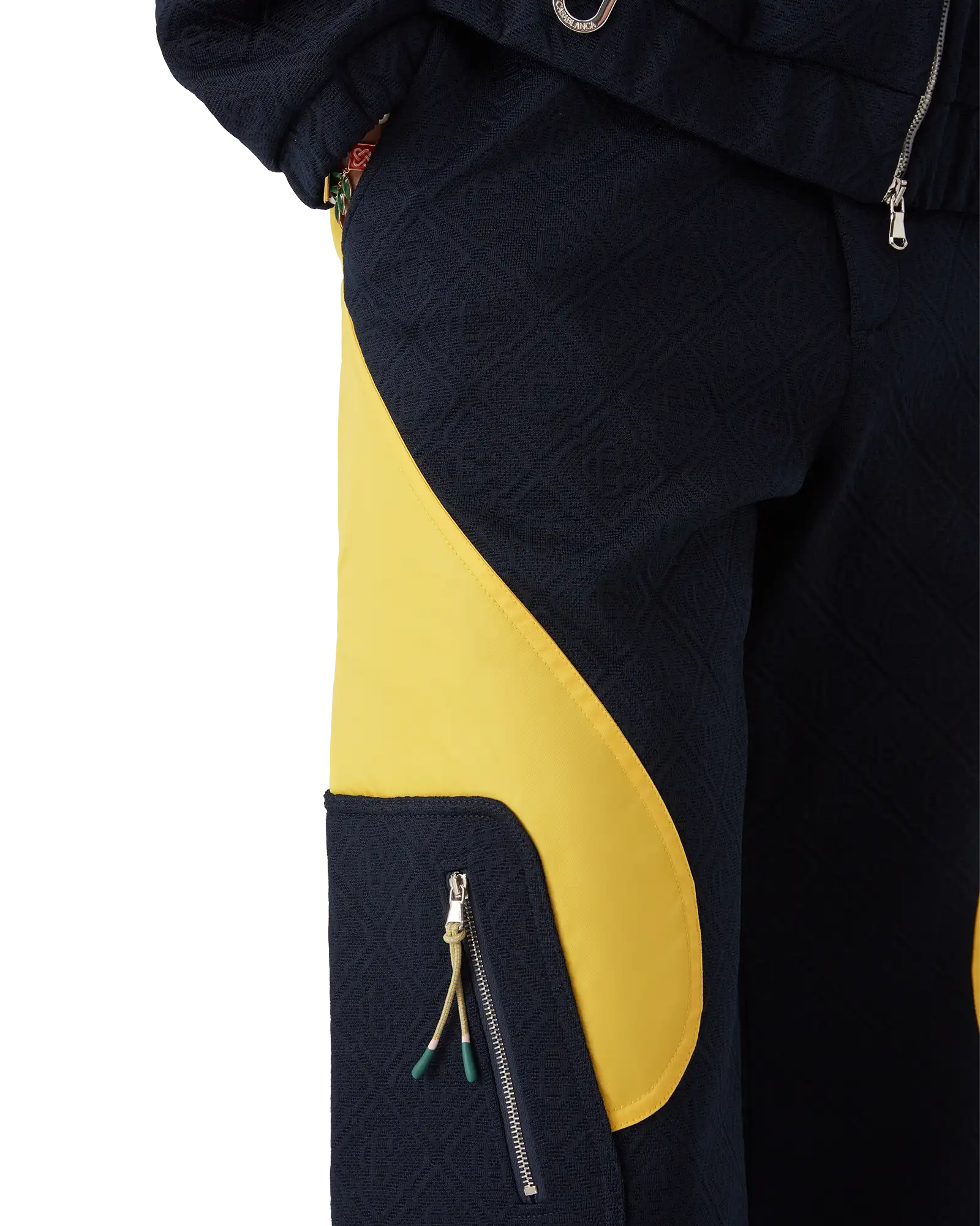 Monogram Jacquard Knit Trousers