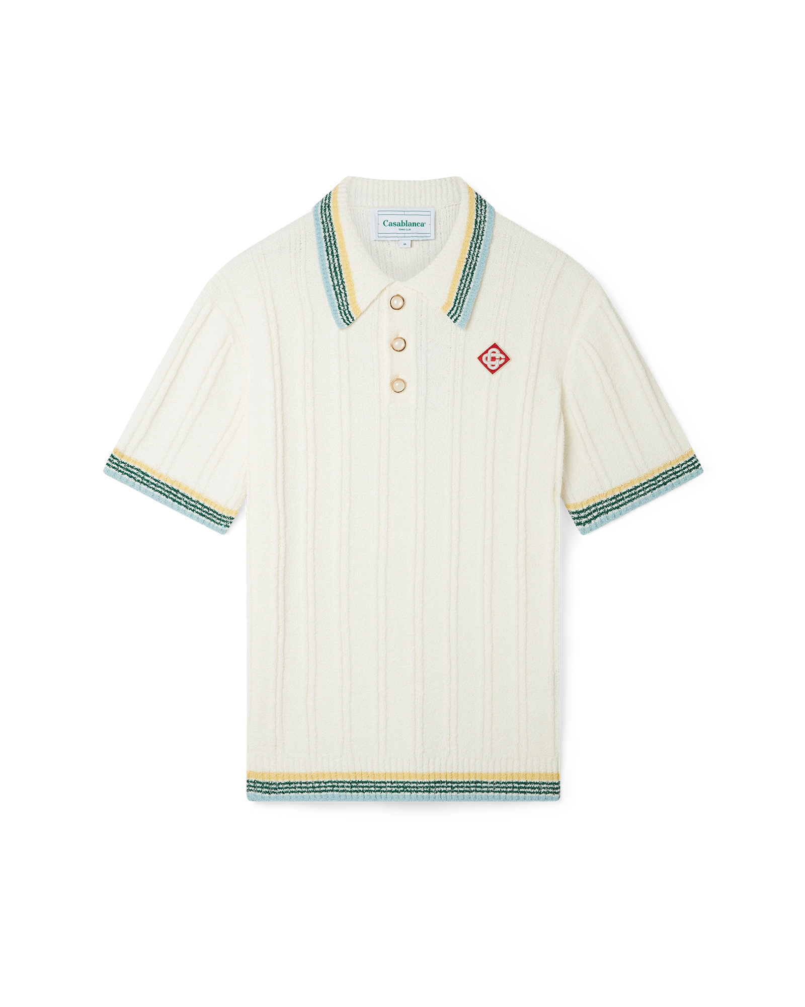 Rib Boucle Polo Shirt