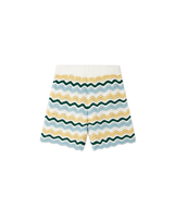 Wavy Boucle Shorts