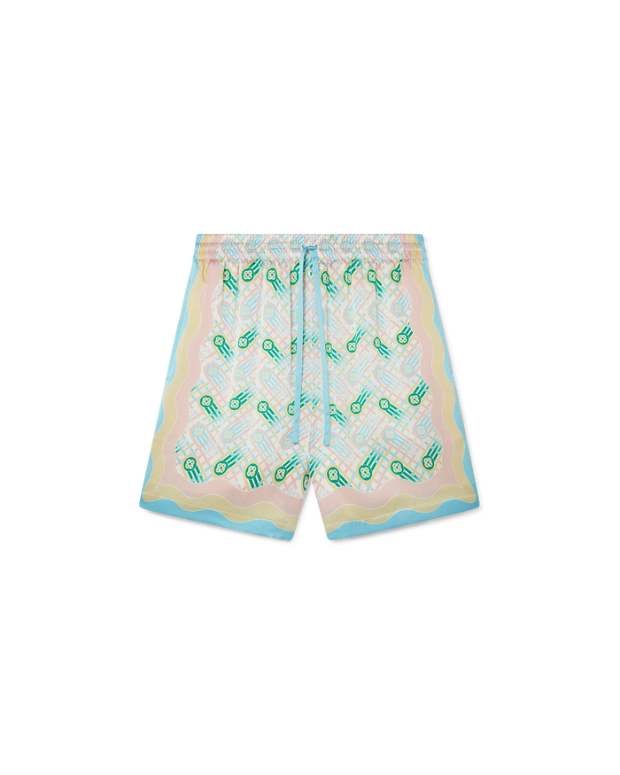 Ping Pong Silk Shorts