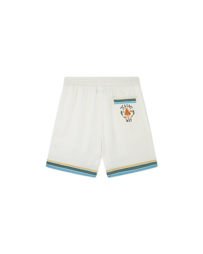 Casa Way Silk Shorts | Casablanca Paris Casa Way Silk Shorts | Casablanca Paris