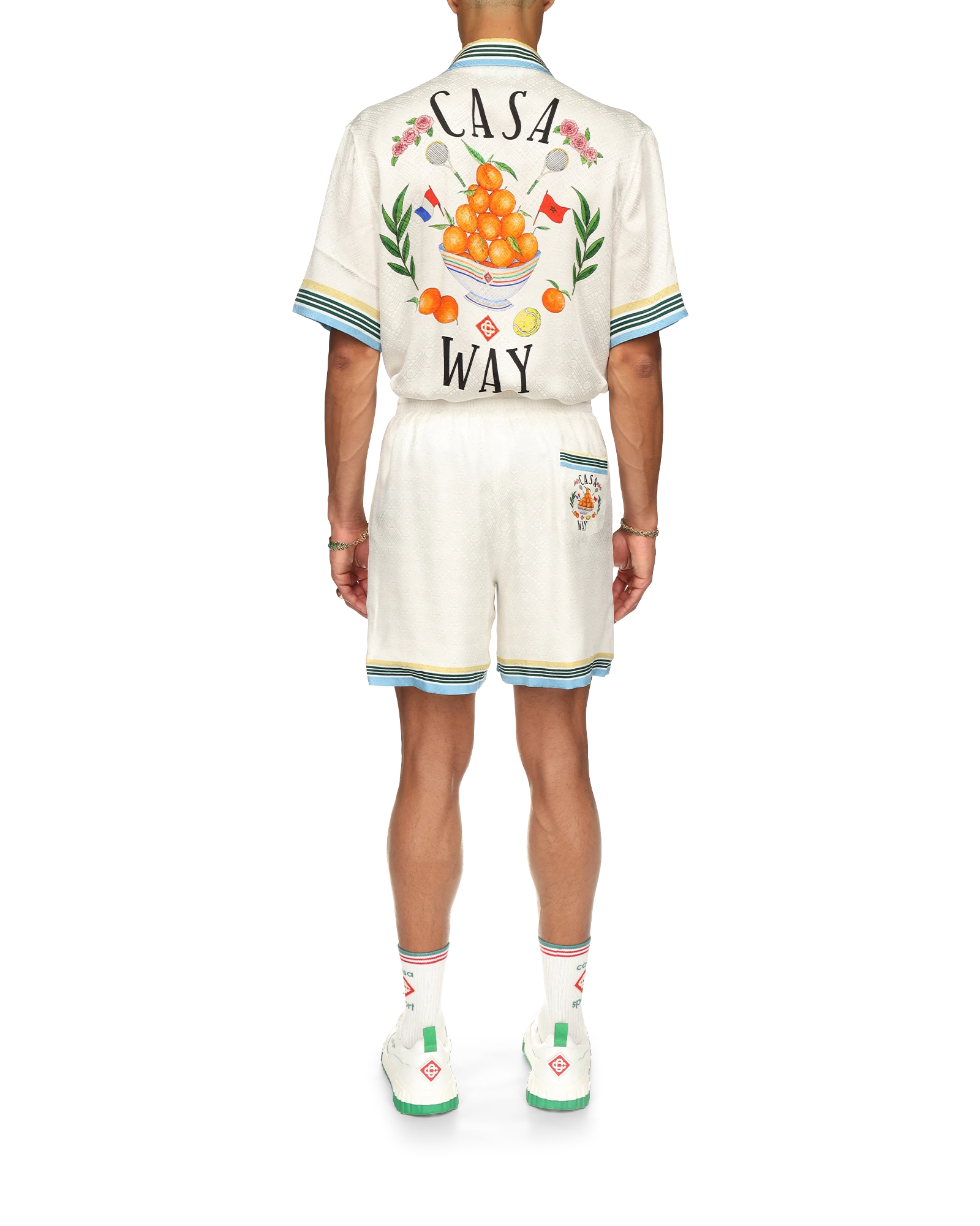 Short en soie Casa Way